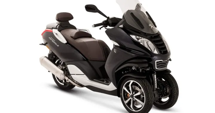 Peugeot Metropolis 120 Ans, lo Scooter con dash cam integrata