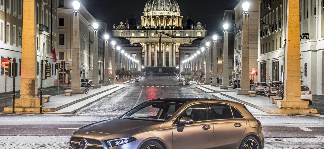 Mercedes Classe A: la prova della super tecnologica media di Stoccarda