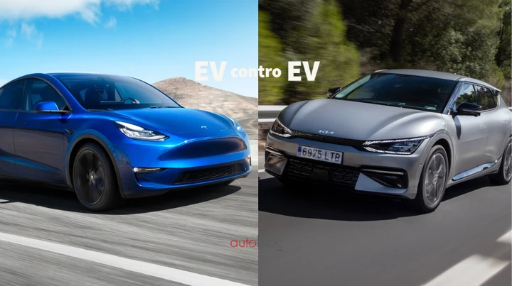 EV contro EV: Kia EV6 vs Tesla Model Y