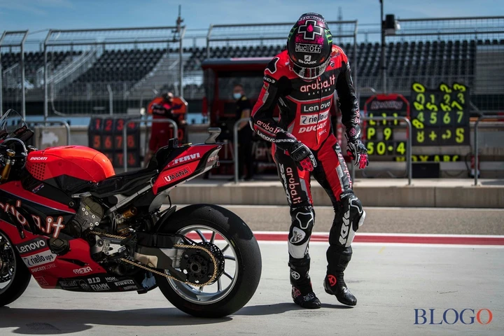 Redding a Misano: 