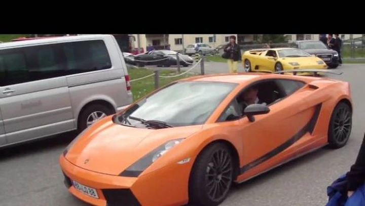 Lamborghini: i video del raduno a St. Moritz