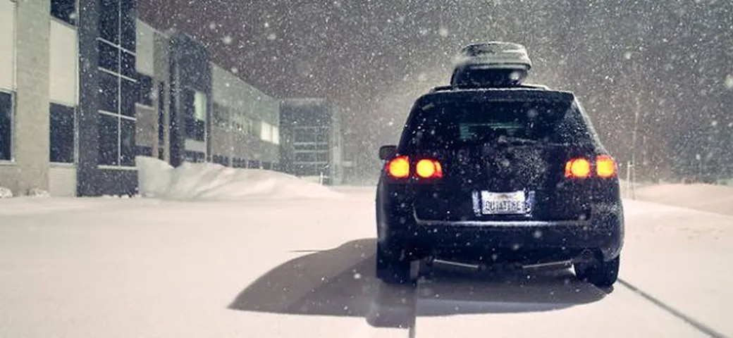 Volkswagen Touareg: Snowflaking