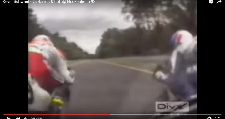 Sorpassi epici: Schwantz fa fuori Barros e Itoh ad Hockenheim 93 [Video]