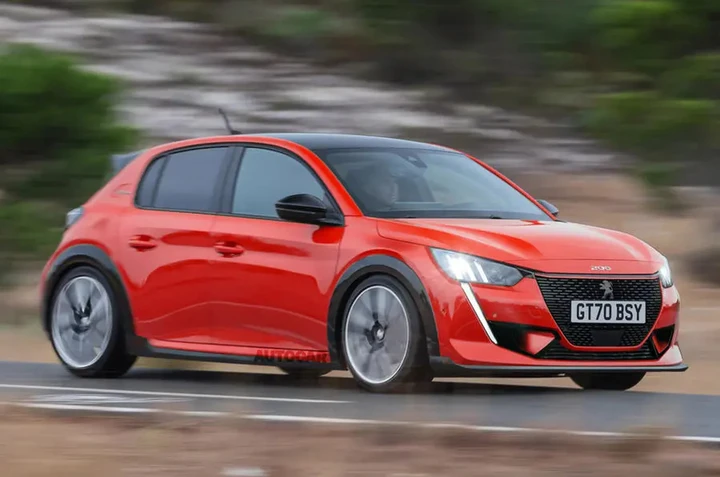 Peugeot 208 GTi, la nuova elettrica da 280 CV debutterà a Le Mans