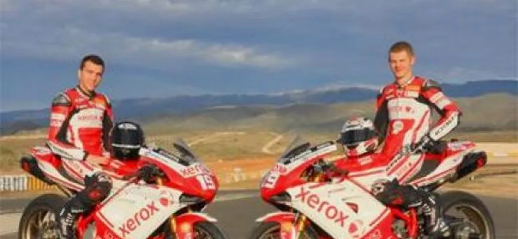 WSTK 1000: primi test Ducati  per Simeon e Beretta