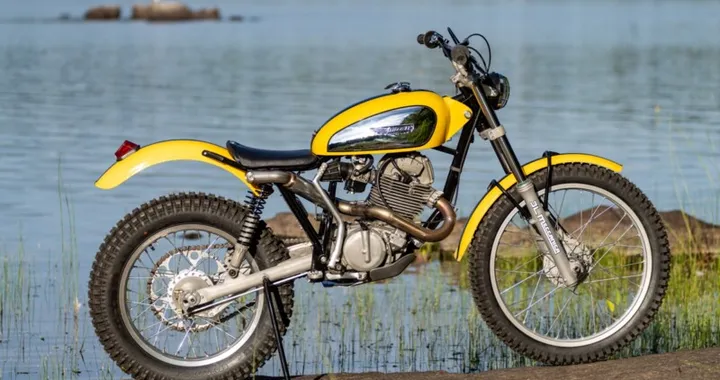 Ducati da trial da 87 kg: il motore 308 cc nasce da una Cagiva Mito