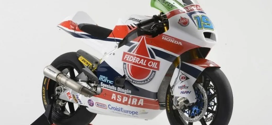 Moto2: Il Team Federal Oil Gresini svela la nuova livrea