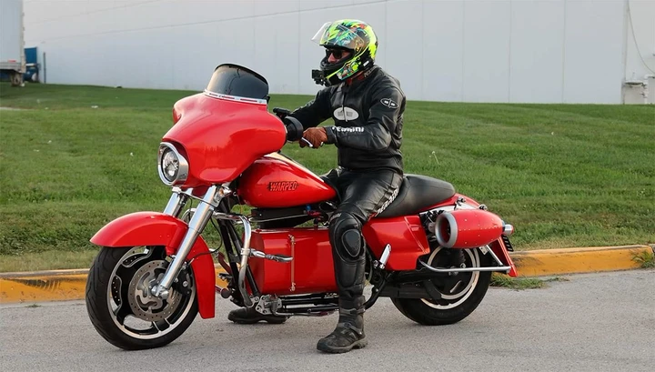 Harley-Davidson a reazione: due turbine e 400 ore di lavoro