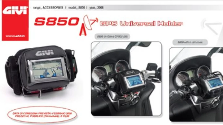 Givi presenta la nuovo sacca S850 porta GPS