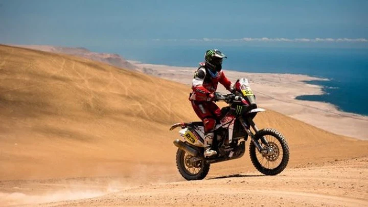Prima storica vittoria di Husqvarna alla Dakar 2012