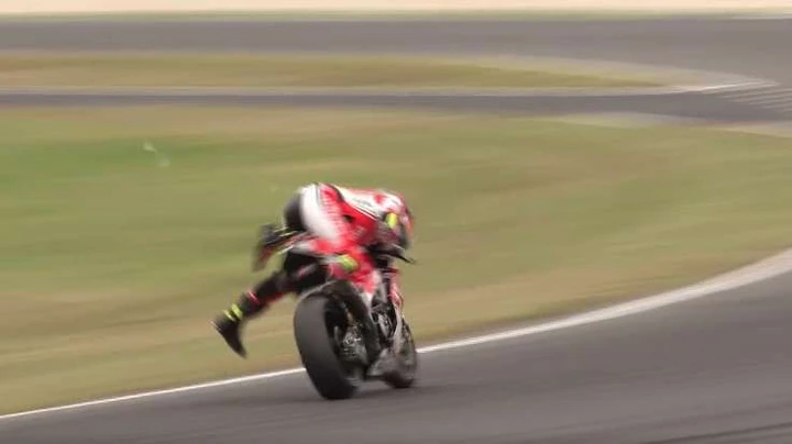 Savadori come Mamola: che rischio! [Video]
