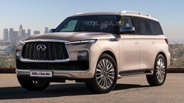 Infiniti QX80 2024: sarà questo il suo aspetto finale? [RENDER]