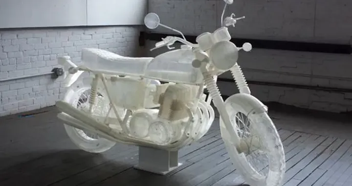 Honda CB 500 stampata in 3D