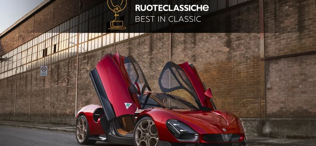 Alfa Romeo 33 Stradale premiata a Milano Autoclassica con il 