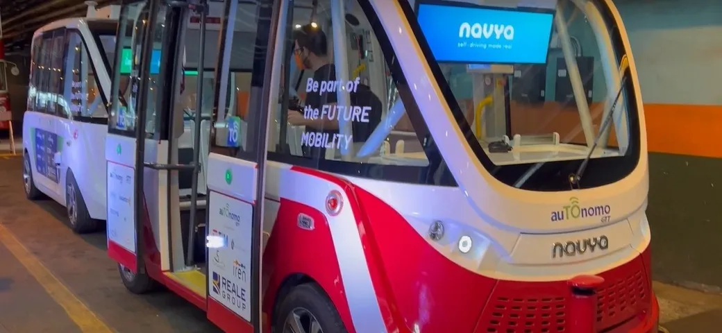 Navette a guida autonoma per il trasporto pubblico a Torino [Video]