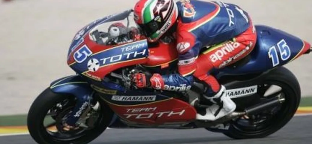 Test di Jerez: Roberto Locatelli in sella alla Gilera