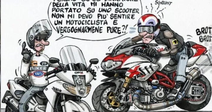 Scooterista motociclista?