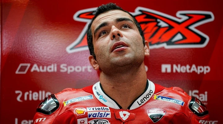 Sepang, Petrucci solo 9°: 