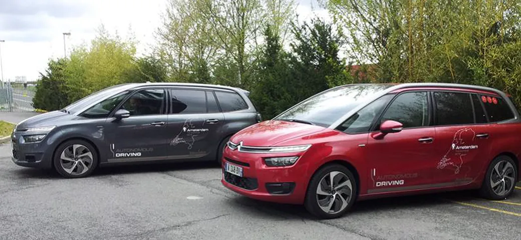Guida autonoma: 2 Citroën C4 Picasso vanno da Parigi a Amsterdam