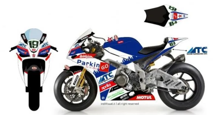 Aprilia RSV4 SBK del Team ParkinGO MTC Racing