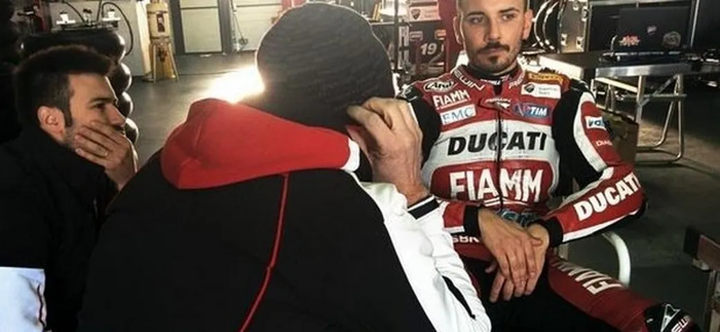 SBK Test Aragon 2014, Giugliano già in forma sulla Ducati: 