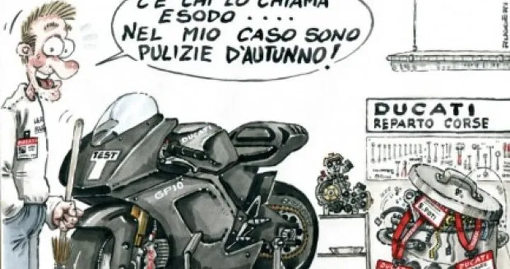 Esodo (o pulizie d'autunno) Ducati Corse