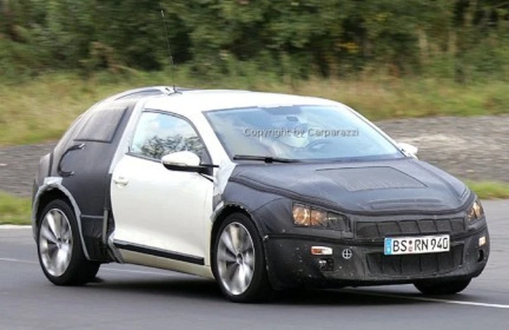 Volkswagen Scirocco - nuove foto spia