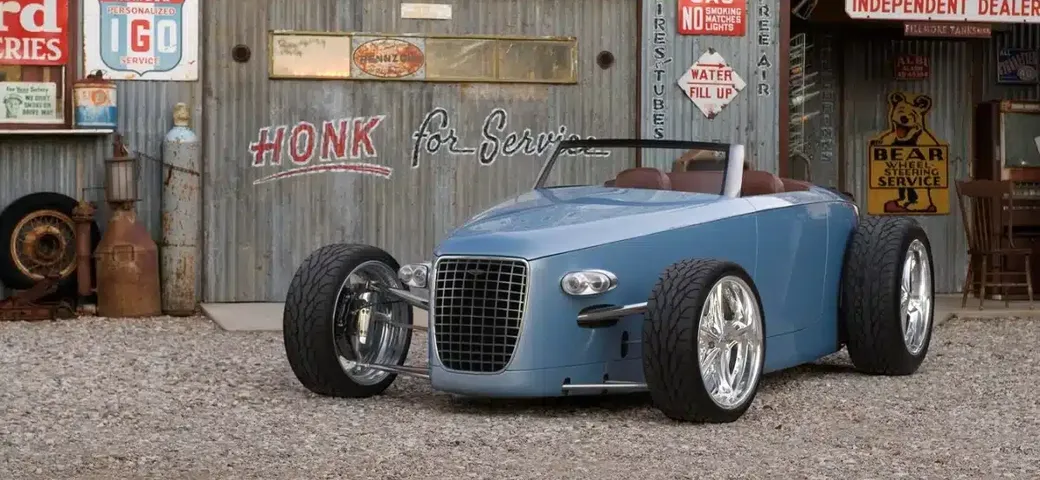 Volvo Caresto V8 Speedster: il tributo svedese alle hot rod americane