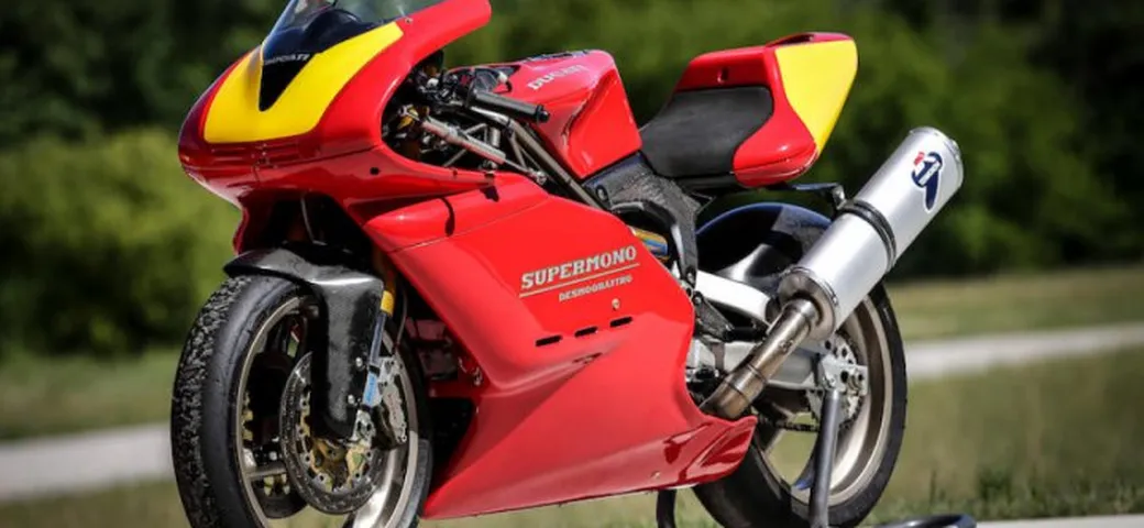 Ducati Supermono: un esemplare all'asta a più di 100.000 dollari
