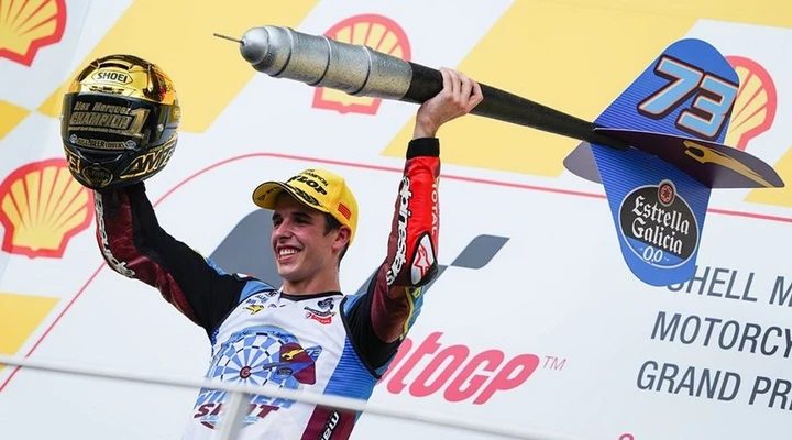 Alex Marquez è iridato in Moto2: 