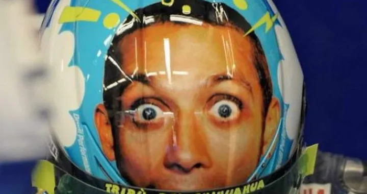 Tutti i caschi di Valentino Rossi