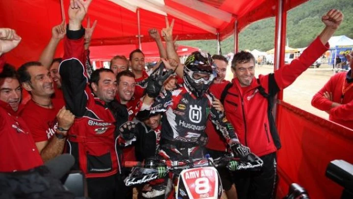 Husqvarna Campione del Mondo Enduro E2 con Antoine Meo