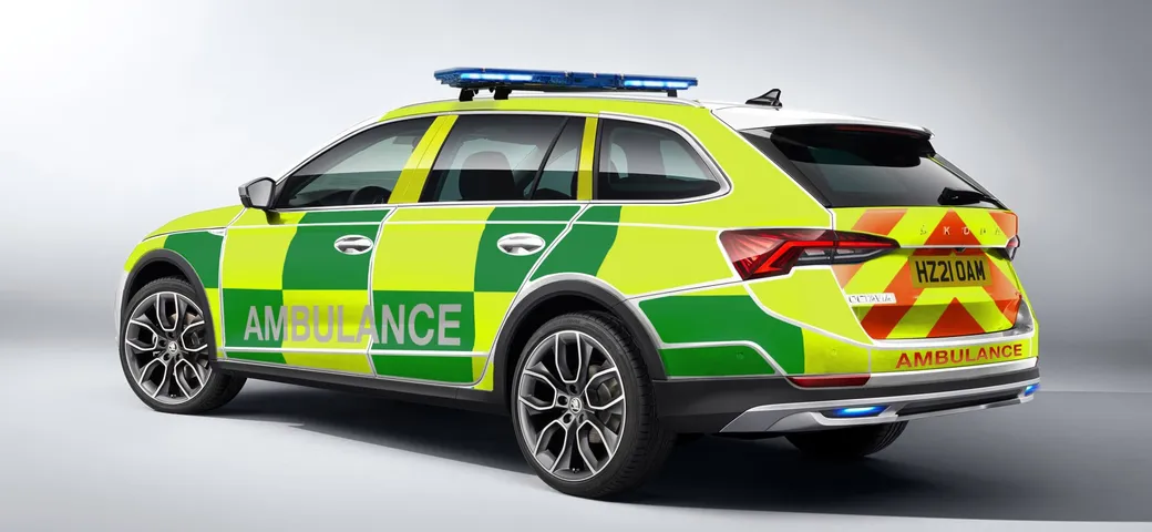 Skoda Octavia Scout per il soccorso in UK