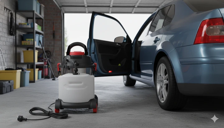 Con questo aspiratore in sconto pulisci sia l'auto che il garage