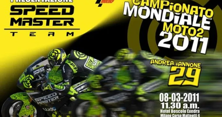 Moto2: Presentazione Speed Master Team di Andrea Iannone a Milano