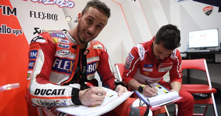 Dovizioso: "carico dopo il 2° posto in Qatar"