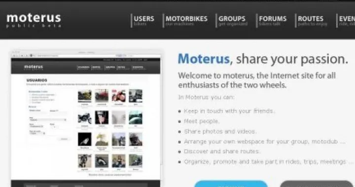 Moterus Global Biker's Social Network