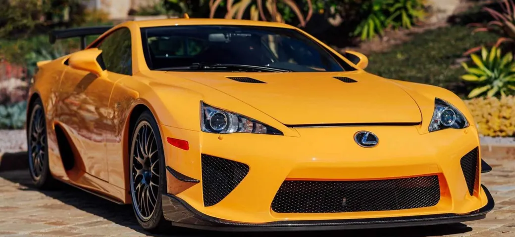 Lexus LFA Nurburgring: esemplare come nuovo vale 1 milione di euro