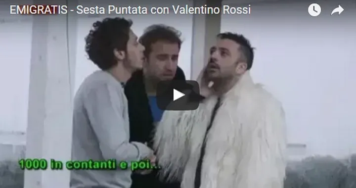 Emigratis: Pio e Amedeo da Valentino Rossi [Video]