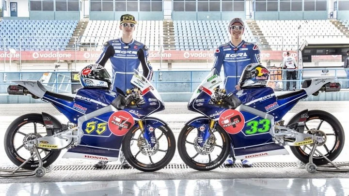 Gresini Racing Team Moto3: svelate le Honda di Bastianini e Locatelli