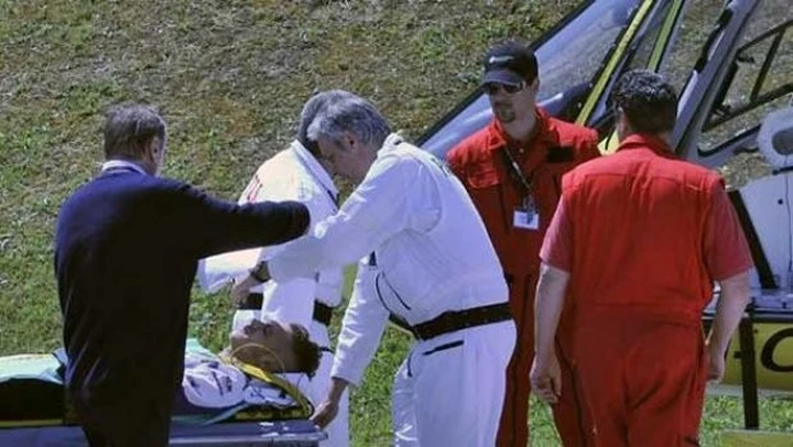 Valentino Rossi è stato appena dimesso dall'ospedale