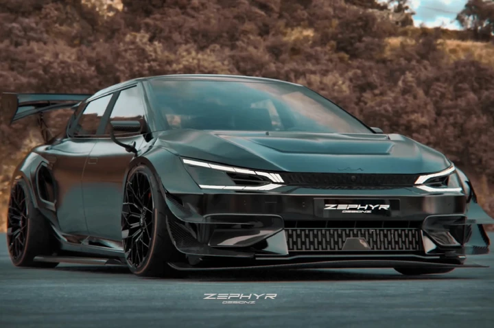 Kia EV6 GT Zephyr Designz: il tuning digitale dell'elettrica coreana