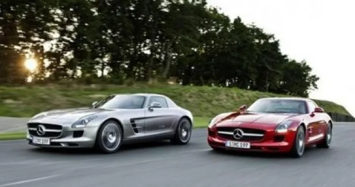 Mercedes SLS AMG: le prime immagini della nuova "Gullwing"