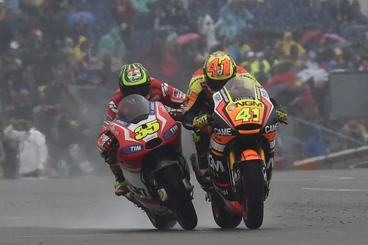 MotoGP Aragon 2014, primo podio per Aleix Espargarò: 