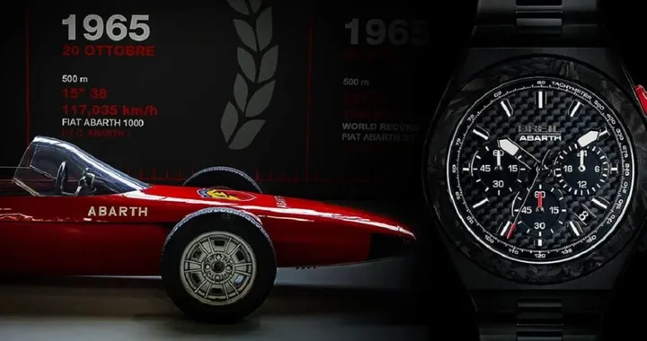 Un cronografo in edizione limitata per i 60 anni del record di Abarth