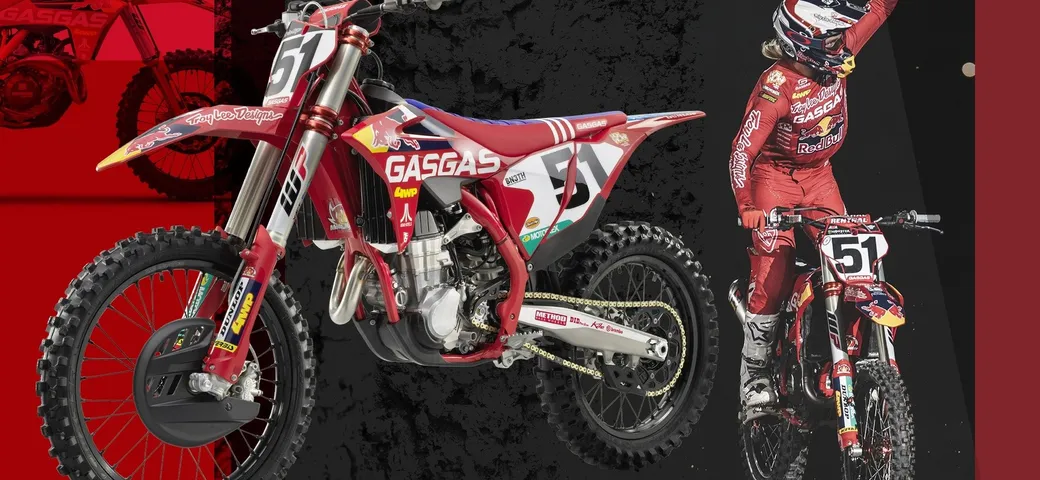 GasGas MC 450F Troy Lee Designs Edition