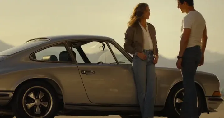 Porsche: una 911 sul set del nuovo film "Top Gun: Maverick"