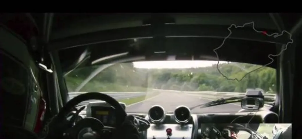 Pagani Zonda R: il video del 6'47
