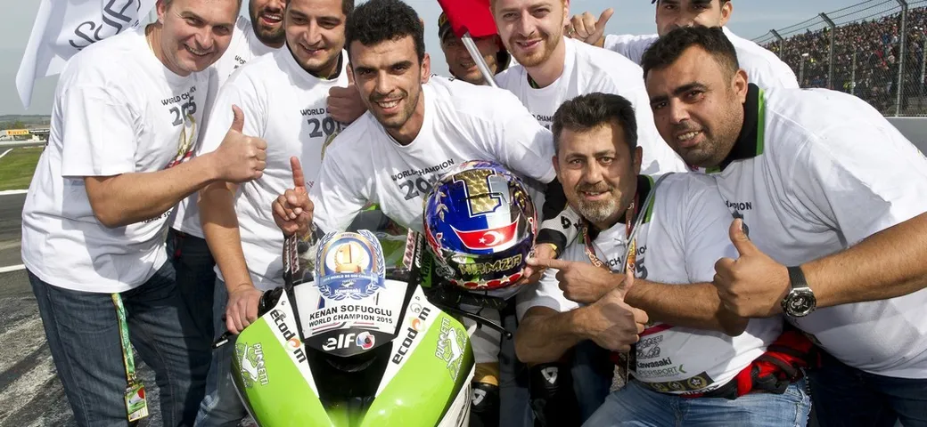 Kenan Sofuoglu Campione del Mondo Supersport 2015