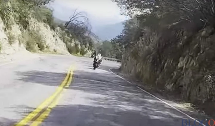 Drammatico incidente in moto nel canyon [Video]